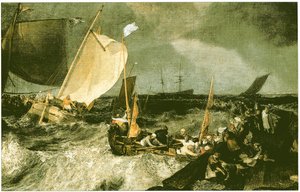 桟橋 作： Joseph Mallord William Turner